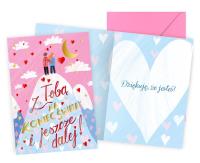 Opakowanie Karnet B6 Walentynki