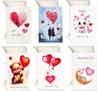 Opakowanie Karnet B6 Walentynki MIX