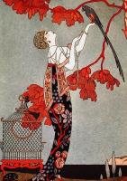 Opakowanie Karnet B6 z kopertą Czerwone drzewo