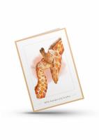 Karnet - Bóg bardzo Cię kocha - żyrafy. Wydawca: Koinonia. SmakLiter.pl Opakowanie Karnet - Bóg bardzo Cię kocha - żyrafy