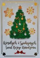 Opakowanie Karnet Boże Narodzenie