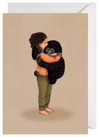 Opakowanie Karnet C6 Dziecię Goryla