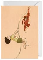 Opakowanie Karnet C6 Małpie figle