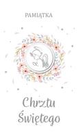 Opakowanie Karnet Chrzest