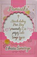 Opakowanie Karnet Chrzest dziewczynka 6K - 009