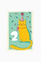 Opakowanie Karnet - Dwa latka kot