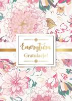 Okładka książki Karnet Emerytura Gratulacje