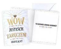Opakowanie Karnet Gratulacje