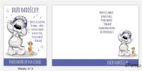 Opakowanie Karnet Happy B6 + koperta wzór nr 05