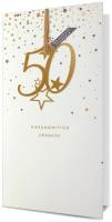 Opakowanie Karnet KL Urodziny 50