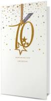 Opakowanie Karnet KL Urodziny 70