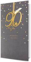 Opakowanie Karnet KL Urodziny 90