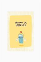 Opakowanie Karnet - Kocham Cię robaczku