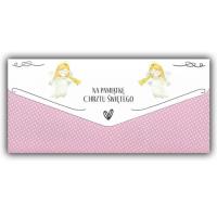 Opakowanie Karnet-koperta Chrzest