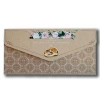 Opakowanie Karnet-koperta Ślub kraft