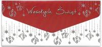 Opakowanie Karnet-koperta Wesołych Świąt