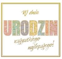 Opakowanie Karnet KW Urodziny