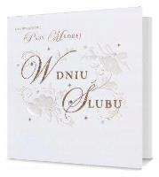 Opakowanie Karnet kwadratowy Ślub