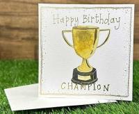 Opakowanie Karnet LS194 Urodziny Puchar