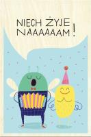 Opakowanie Karnet - Niech żyje naaaaaam!