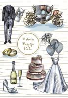 Opakowanie Karnet okolicznościowy Ślub