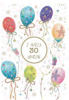 Opakowanie Karnet okolicznościowy Urodziny 30