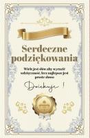 Opakowanie Karnet Podziękowania