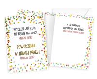 Opakowanie Karnet Podziękowania