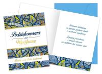 Opakowanie Karnet Podziękowanie za współpracę