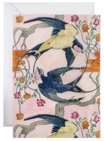 Opakowanie Karnet R002 B6 + koperta Jaskółki