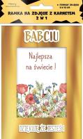Karnet ramka Babcia Łąka. Wydawca: Henry. SmakLiter.pl Opakowanie Karnet ramka Babcia Łąka