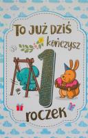 Opakowanie Karnet Roczek chłopiec 2K - 067