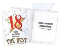 Opakowanie Karnet Rocznica ślubu 18