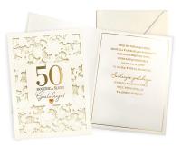 Opakowanie Karnet Rocznica ślubu 50
