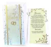 Opakowanie Karnet Ślub