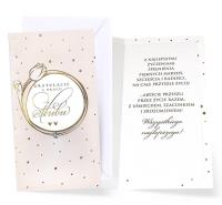 Opakowanie Karnet Ślub