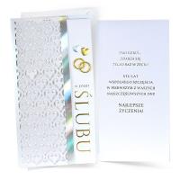 Opakowanie Karnet Ślub