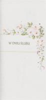 Karnet Ślub DL S62 - W dniu ślubu. Wydawca: MAK. SmakLiter.pl Opakowanie Karnet Ślub DL S62 - W dniu ślubu