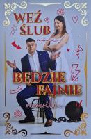 Opakowanie Karnet Ślub - Kula