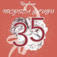 Opakowanie Karnet Swarovski kwadrat CL4409 Rocznica Ślubu 35