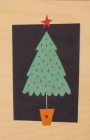 Opakowanie Karnet - Świąteczna choinka