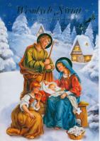 Okładka książki Karnet świąteczny BN B6Z religia lub świecki