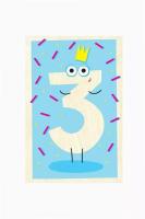 Opakowanie Karnet - Trzecie urodziny