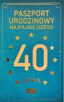 Opakowanie Karnet Urodzinowy 40 JCX - 037