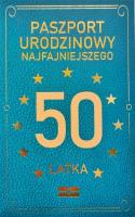 Opakowanie Karnet Urodzinowy 50 JCX - 039