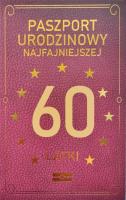 Opakowanie Karnet Urodzinowy 60 JCX - 042