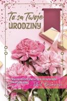 Opakowanie Karnet Urodzinowy z wymiennymi cyframi