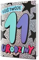 Opakowanie Karnet Urodziny 11