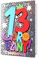 Opakowanie Karnet Urodziny 13