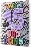 Opakowanie Karnet Urodziny 15